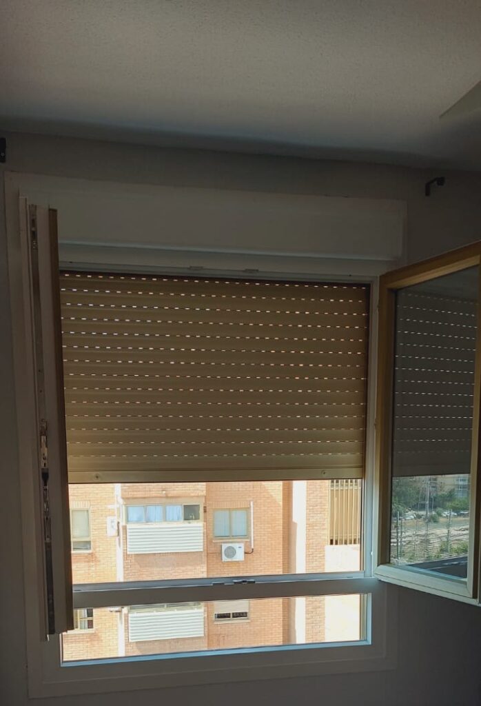 Ventanas pvc lacada oro exterior