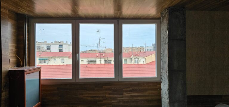 Ventanas practicables de PVC · trabajo de Ventanas Verdún