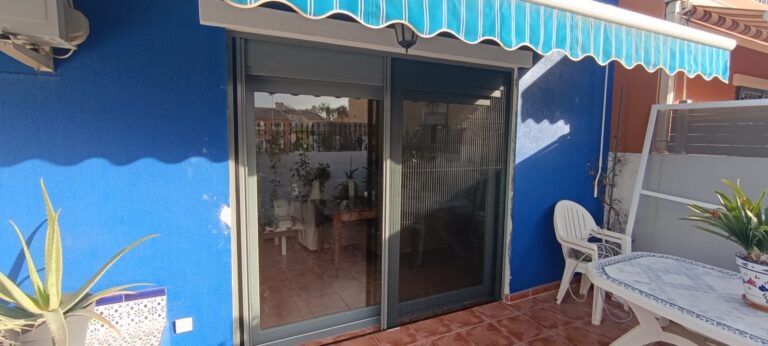 Corredera balconera sencilla de PVC · trabajo de Ventanas Verdún