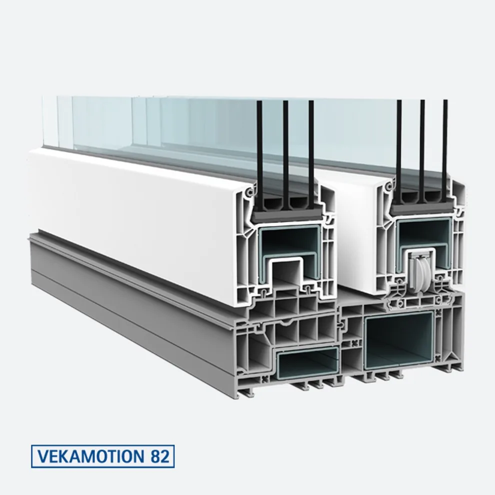 Perfil VEKA Vekamotion 82